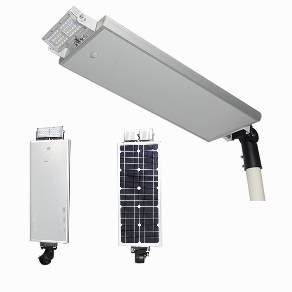12W 20Watt 25 Watt Adjustable LED Solar Street Light China Manufacturer Thumb 1